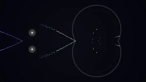 Constellation Patterns in Dark Night Sky. Stock-Footage 328998871