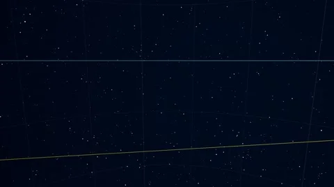 Constellation of Pegasus. Scaled star shapes Stock Footage 67353196