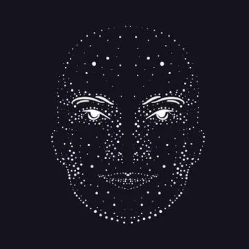 The constellation of persons from a variety of points Stock Illustration