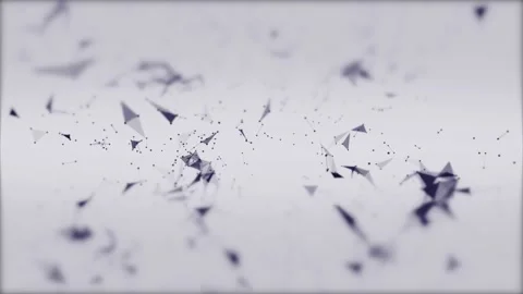 Constellation of purple line segments on the light background. Stock Footage 131181960