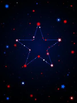 Constellation star Stock Illustration