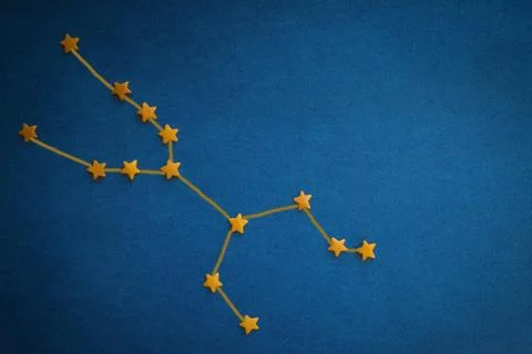 Constellation Taurus, horoscope. Stock Photos