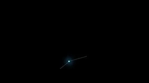 Constellation Virgo on a black background. Glowing blue stars are connected by Stock Footage 118081878