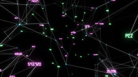 Constellations of economic ties.Abstract background, geometry surfaces, lines Stockbeeldmateriaal 99559646