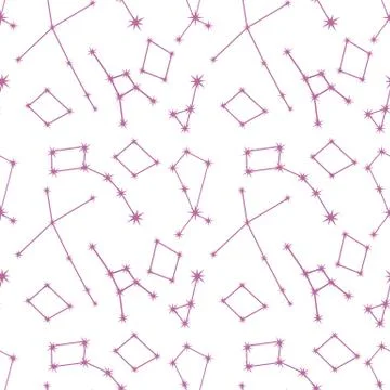 Constellations pattern Space Astronomy Science イラスト素材