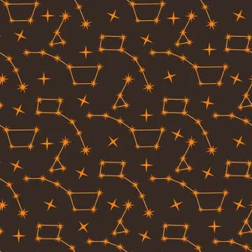 Constellations pattern Space Astronomy Science イラスト素材