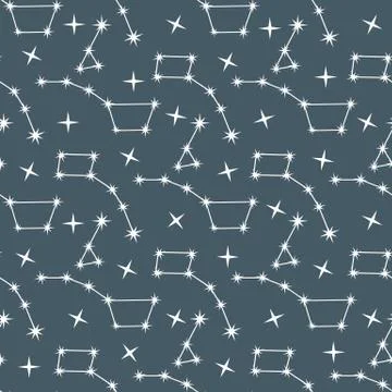 Constellations pattern Space Astronomy Science イラスト素材