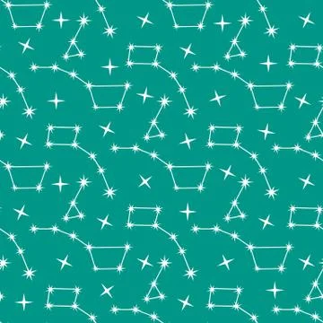 Constellations pattern Space Astronomy Science イラスト素材