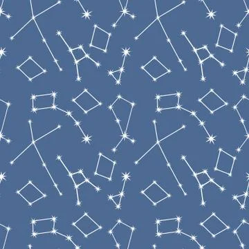 Constellations pattern Space Astronomy Science イラスト素材