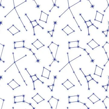 Constellations pattern Space Astronomy Science イラスト素材