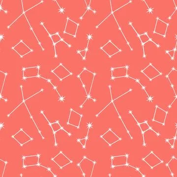 Constellations pattern Space Astronomy Science イラスト素材