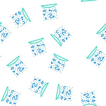 Constellations space stars vector seamless pattern Stockillustratie