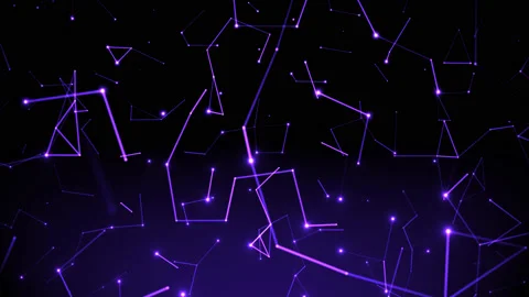 Constellations Star Formations Pattern Astrology Astro Astrological Abstract Vídeos de archivo 139737548