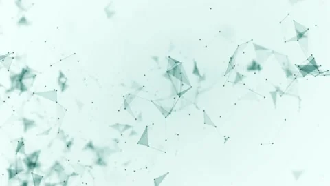 Constellaton of dark blue particles on a light background. Stock Footage 131100237