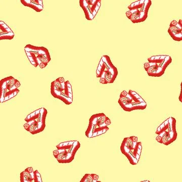 Constipation treatment isometric icon seamless pattern Illustrazione stock