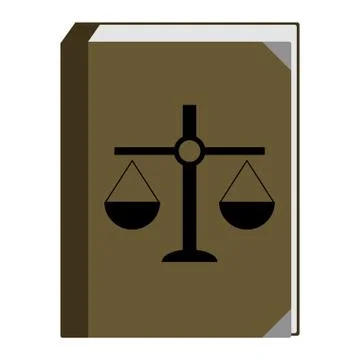 Constitution of book laws Stock Illustration