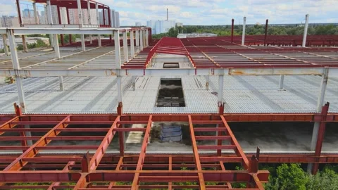 Constraction building. Industry. Stock Footage 160908782