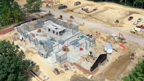 Constrction time lapse 2 스톡 동영상 204858939