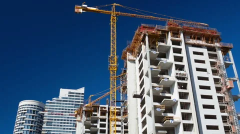 Constriction site Stock Footage 47423649