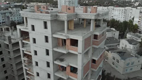 Construct building apartment view Stock-Footage 272181546