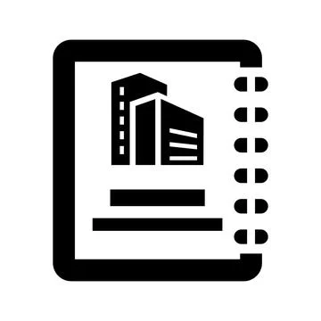 Construct, project icon. Black vector Illustration. Stock Illustration