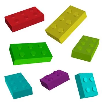 Construct toys Stock Illustration