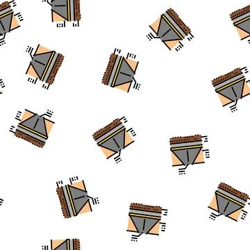 Constructed road layers vector seamless pattern Stock Illustration