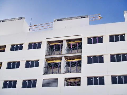 Constructing flats Stock Photos