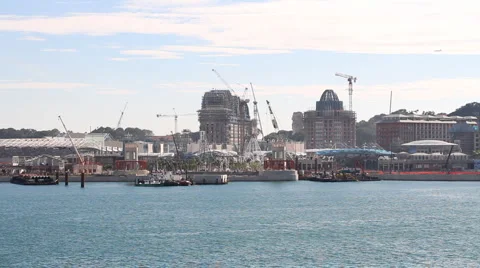Constructing Sentosa Stock-Footage 936198