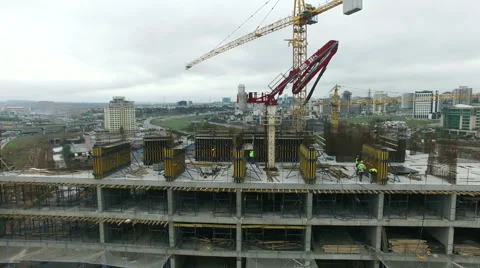 Construction 2 Video stock 61042453