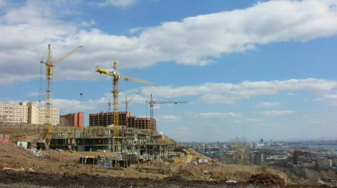 Construction 3  스톡 동영상 741619