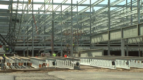 Construction 3 Video stock 26090488