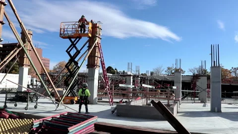 Construction 5 Stock Footage 219887966