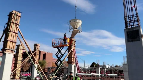 Construction 7 Stock Footage 219888355