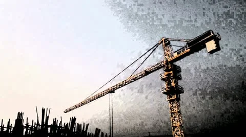 Construction abstract 動画素材 20476941