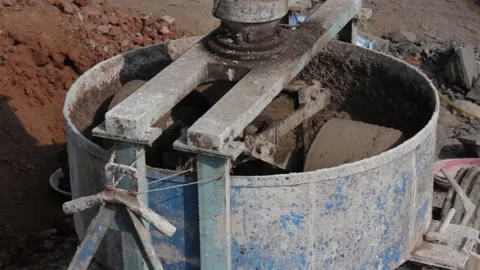 Construction activity in India Stock Footage 146353379