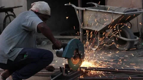 Construction activity in India Stock Footage 146355750