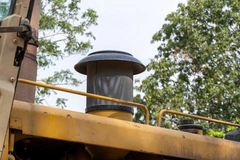 Construction activity insights a close-up view of outdoor industrial equipm.. Stock Photos