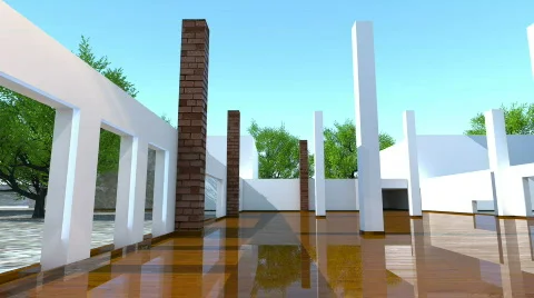 Construction activity of Modern interior Video stock 773292