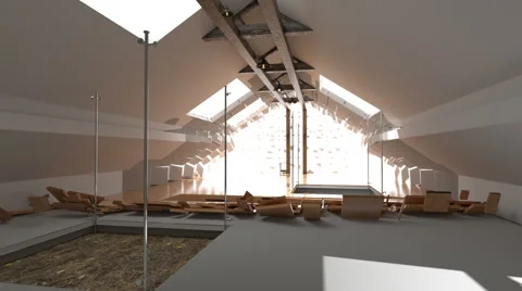 Construction activity of Modern interior Video stock 49465608