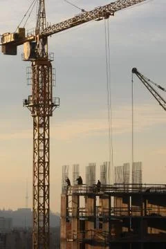 Construction activity Stock Photos