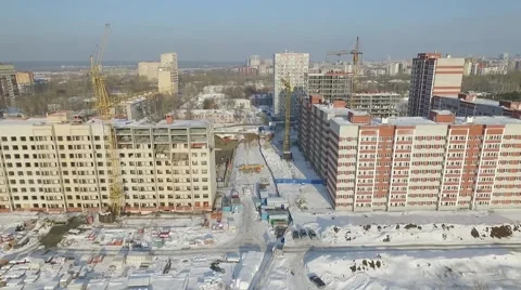 Construction and building house Stock Footage 68938791