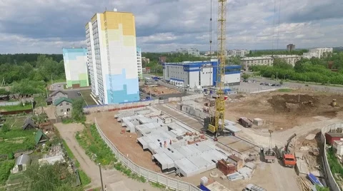 Construction and building house Stock Footage 68938998