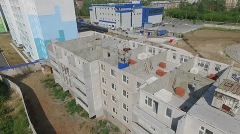 Construction and building house Stock Footage 68939002