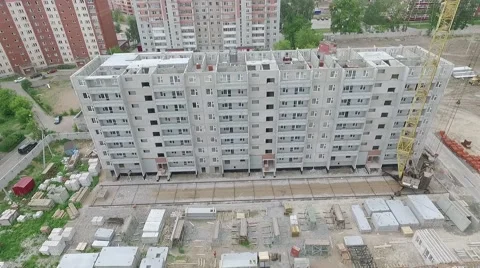 Construction and building house Stock Footage 68939037