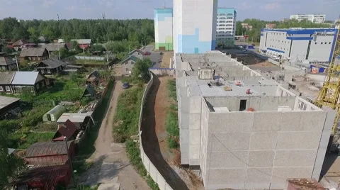 Construction and building house Stock Footage 68939055