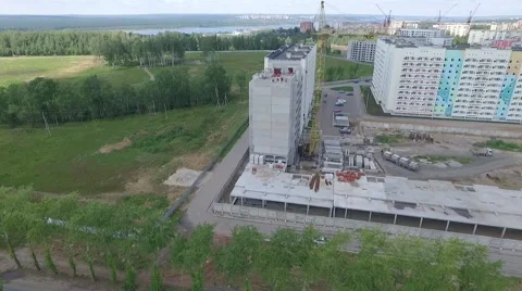 Construction and building house Stock Footage 68939059