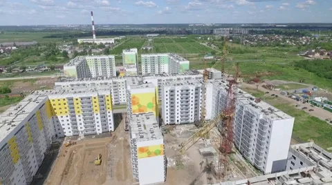Construction and building house Stock Footage 68939209