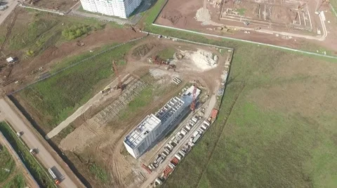 Construction and building house Stock Footage 68939242