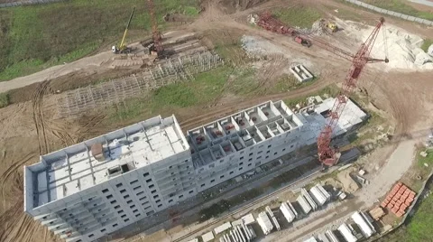 Construction and building house Stock Footage 68939243